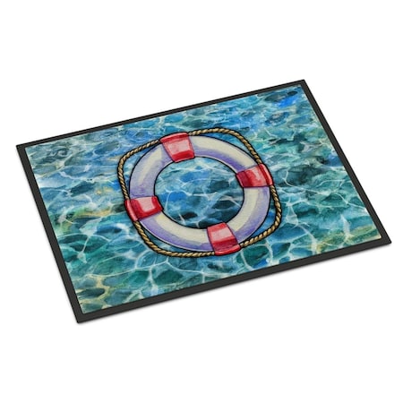 Carolines Treasures 24 x 36 in. Life Saver Indoor or Outdoor Mat BB5344JMAT
